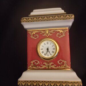 Versace Mini fireplace mantle clock
